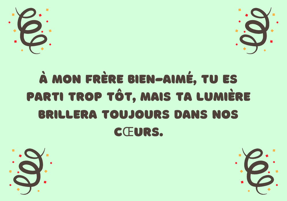 texte pour rendre hommage à mon frère décédé questions à poser