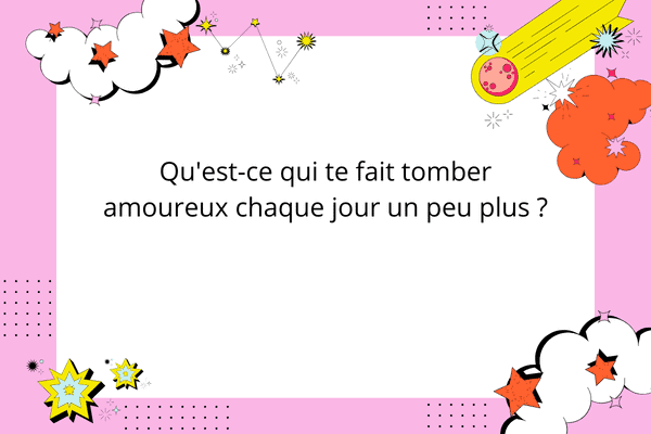 Questions à poser à son copain