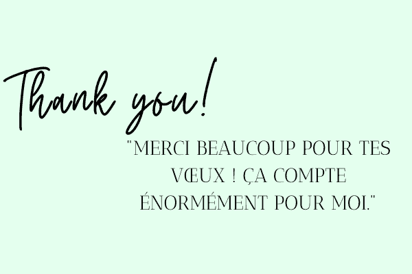 Messages et citations de remerciements pour anniversaire - questions à