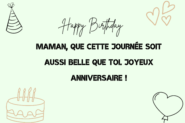 90 Textes d'anniversaire touchants pour sa maman - questions à poser