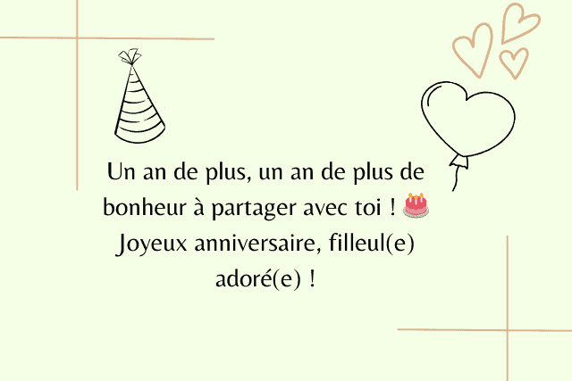60 textes joyeux anniversaire mon filleul - questions à poser
