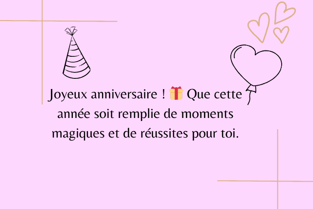 joyeux anniversaire mon filleul