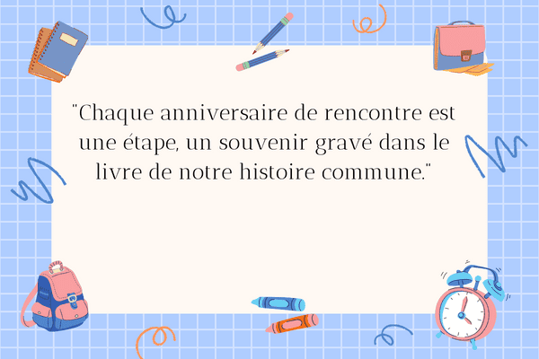 texte anniversaire de rencontre