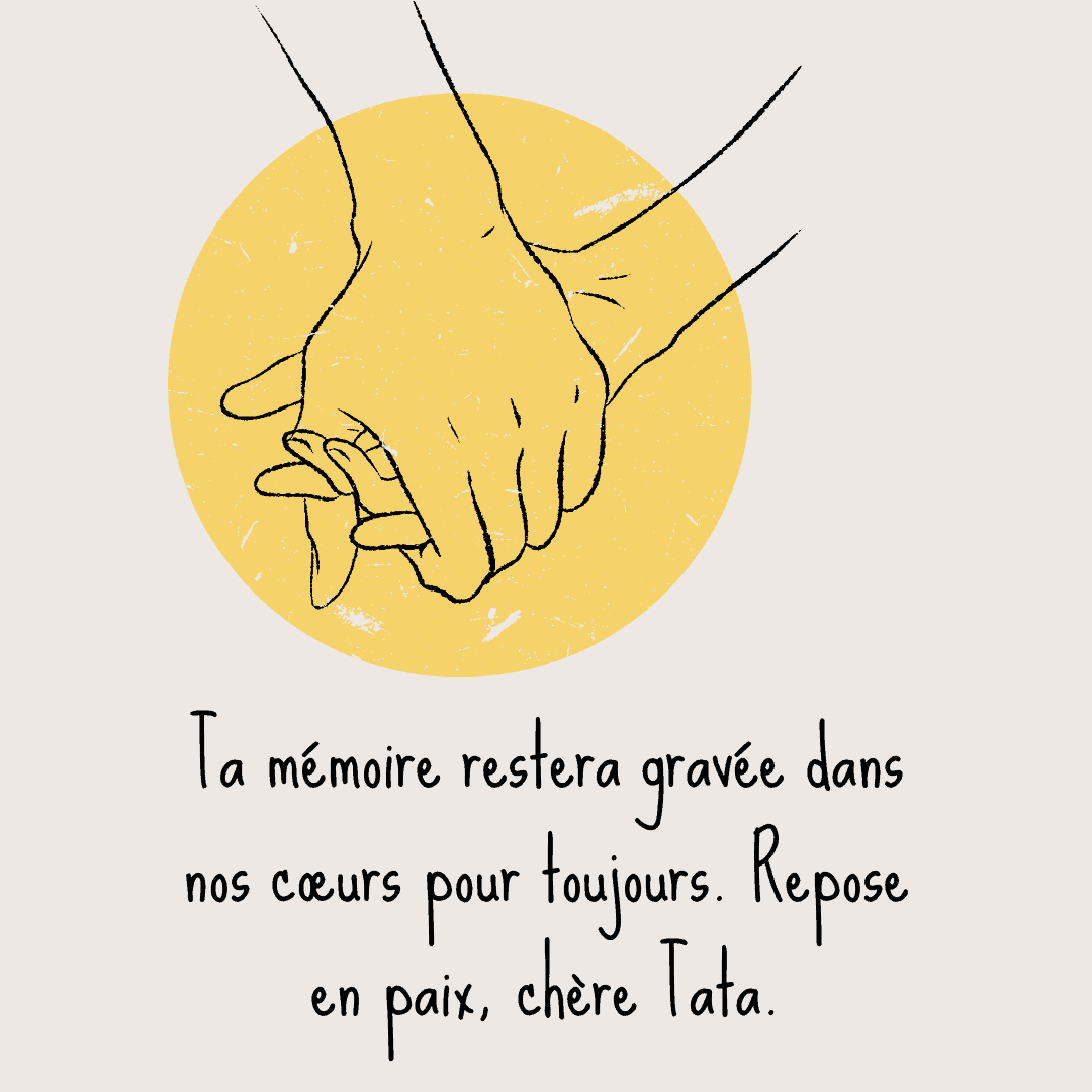 belle phrase pour ma tata décédé