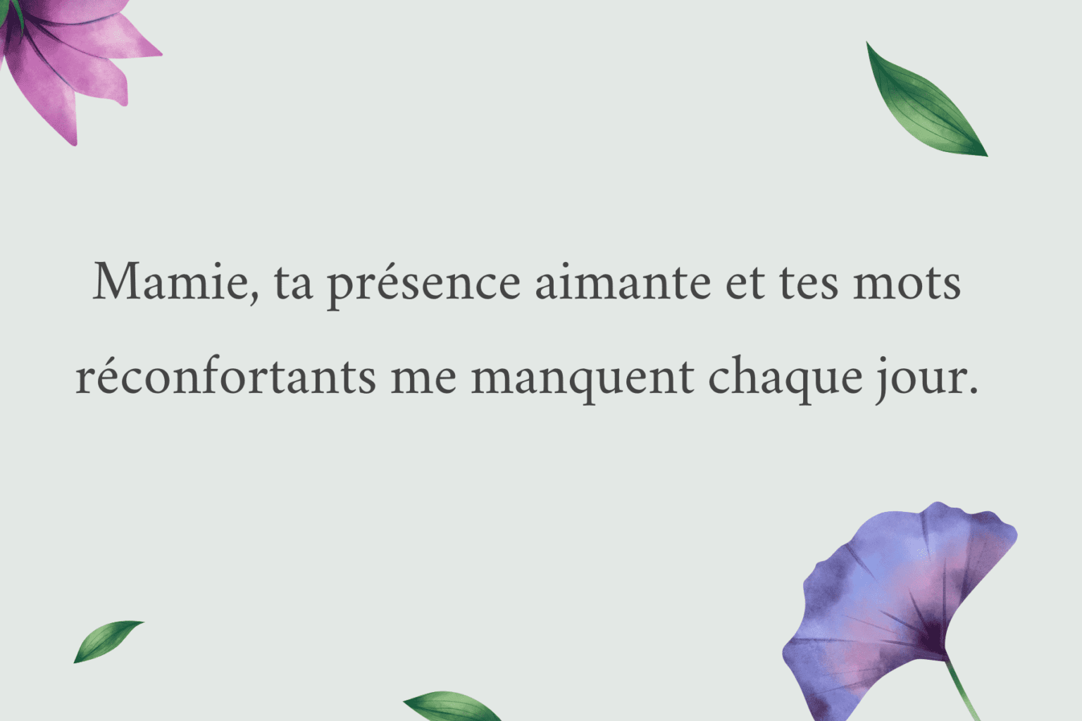 texte pour rendre hommage à ma grandmère décédée questions à poser